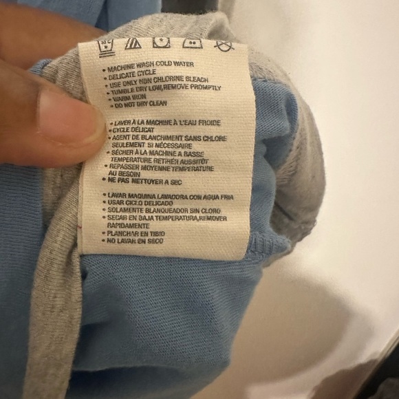 NFL Houston Oilers Red and Light Blue Shirt - Picture 6 of 9